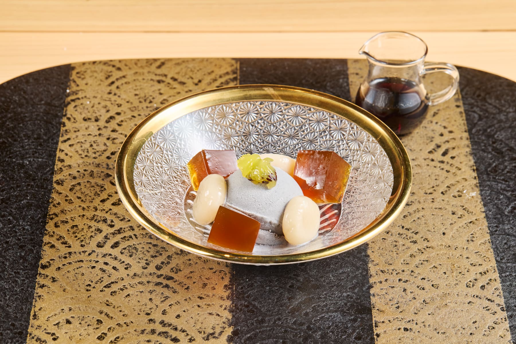 プリン あんみつ