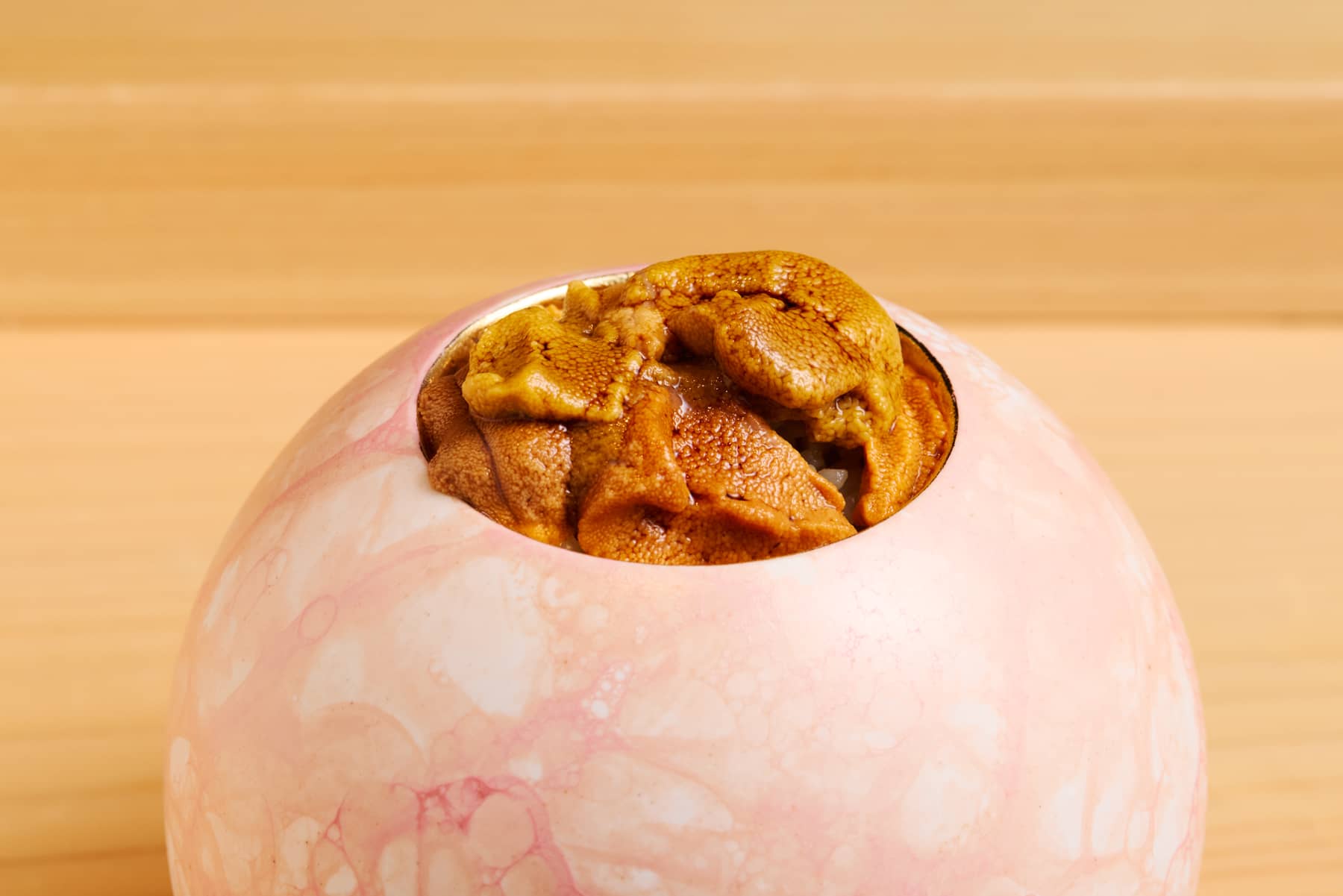 赤ウニ丼
