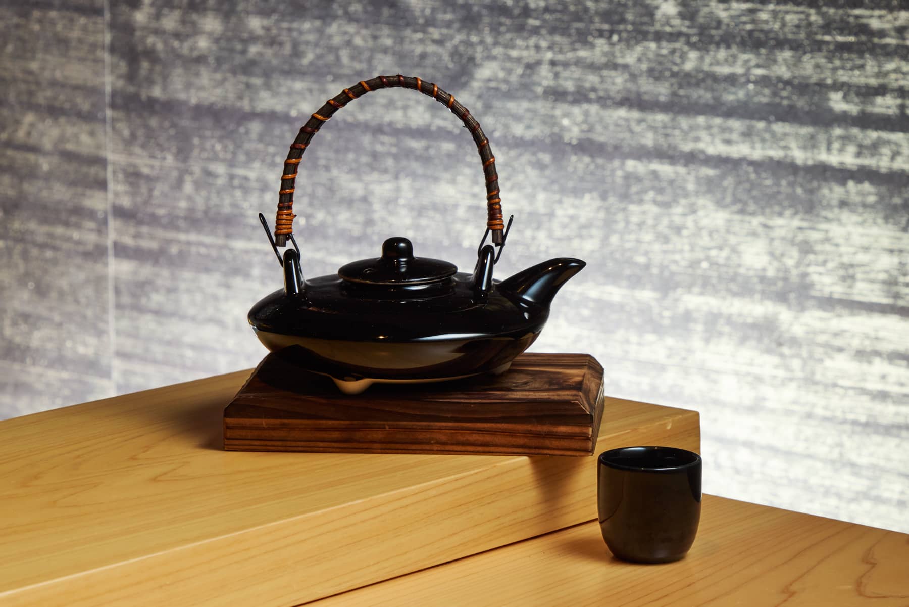 カニ酒(게 껍질에 데운 사케)