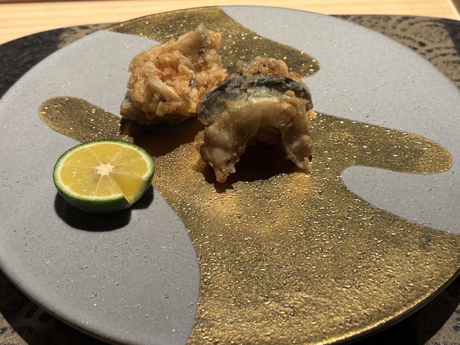 deep-fried puffer fish 